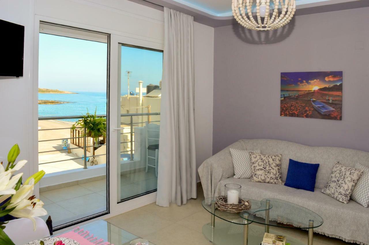Meltemi Beach Apartments 멜라토스 외부 사진